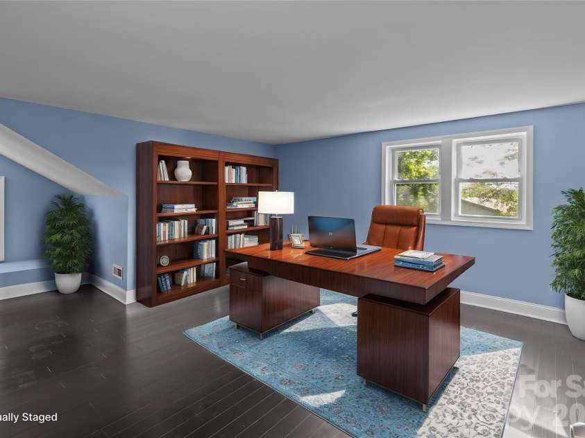 319 Central Avenue, Locust, NC 28097.  MLS# CAR4390375, YatesRealty ID 696. Virtually Staged Upstairs Office