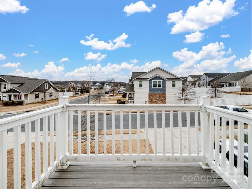1414 Kings Grove Drive, York, SC 29745.  MLS# CAR4212723, YatesRealty ID 6961. Upstairs balcony