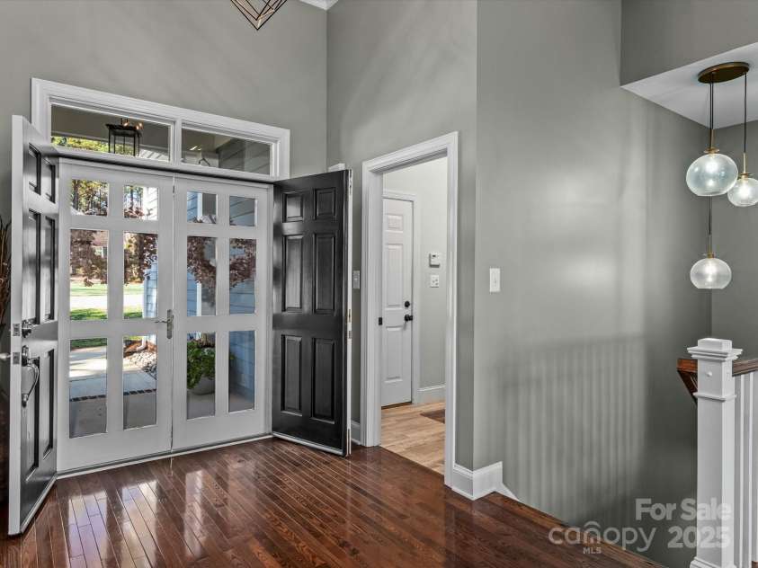1742 Verdict Ridge Drive, Denver, NC 28037.  MLS# CAR4223483, YatesRealty ID 6971. Beautiful double doors