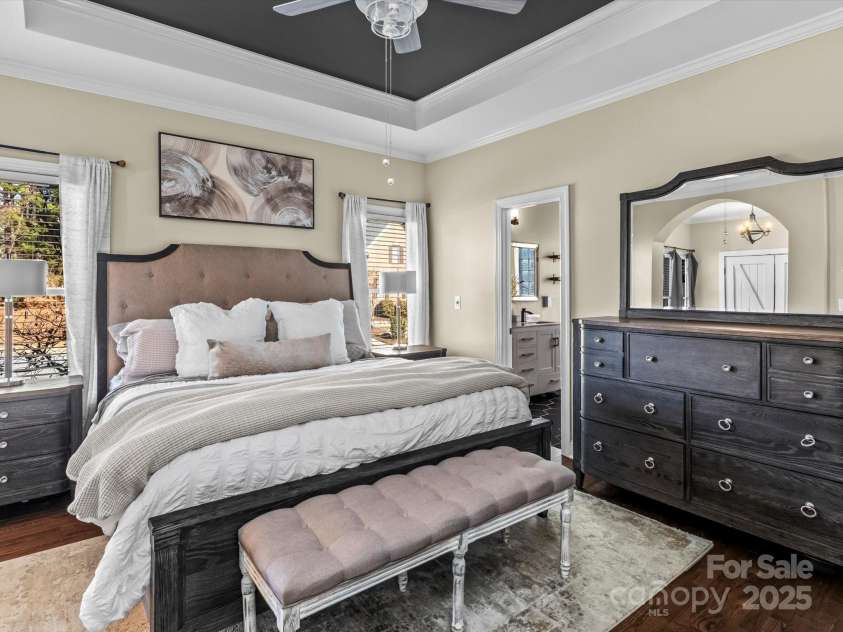 1742 Verdict Ridge Drive, Denver, NC 28037.  MLS# CAR4223483, YatesRealty ID 6971. Primary Bedroom