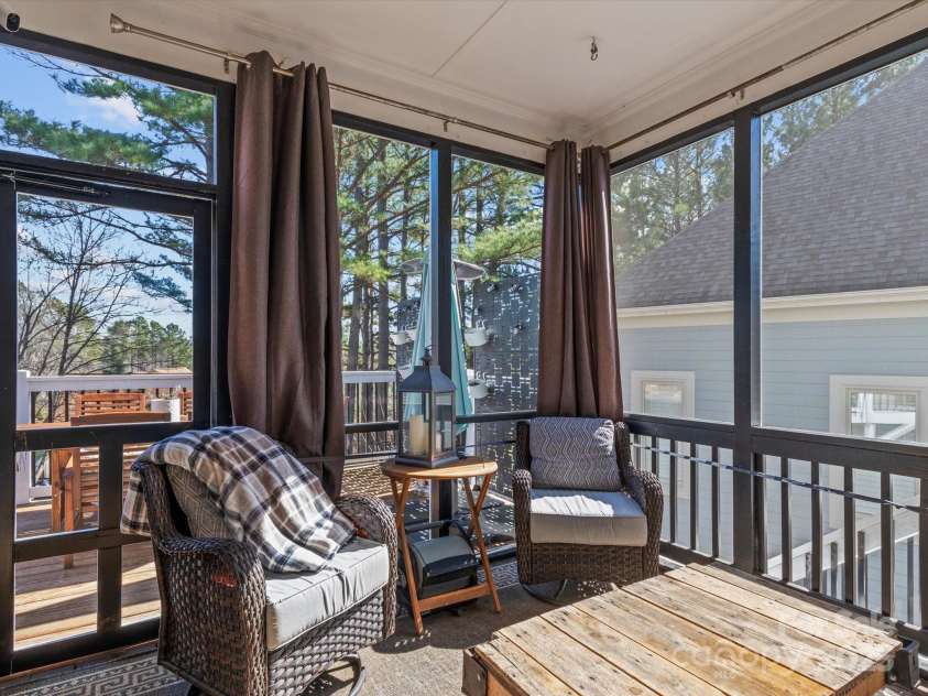 1742 Verdict Ridge Drive, Denver, NC 28037.  MLS# CAR4223483, YatesRealty ID 6971. Screened Porch