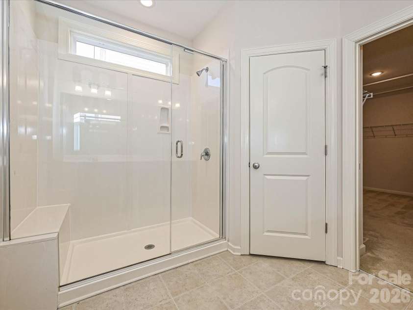 2004 Rockbrook Lane, Belmont, NC 28012.  MLS# CAR4355401, YatesRealty ID 6972. Oversize shower and separate WC
