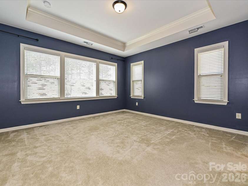 2004 Rockbrook Lane, Belmont, NC 28012.  MLS# CAR4355401, YatesRealty ID 6972. Primary Bedroom 