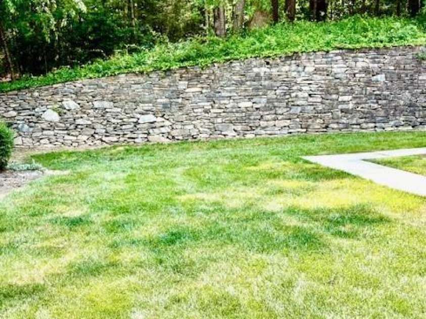 760 Britton Creek Drive, Hendersonville, NC 28791.  MLS# CAR4205803, YatesRealty ID 6972. Grassy areas