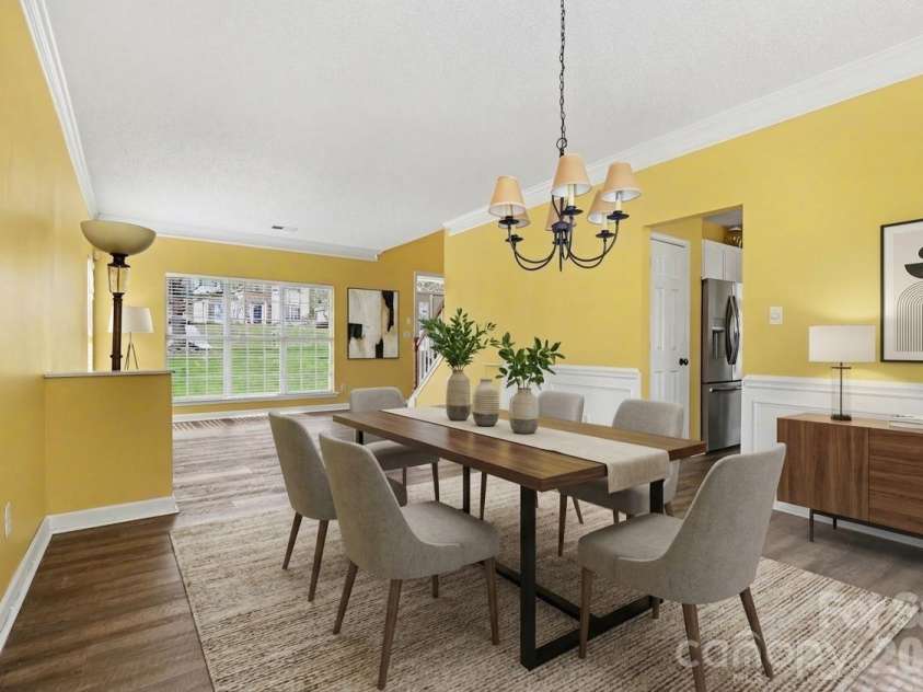 1941 Wilrose Place, Matthews, NC 28105.  MLS# CAR4326473, YatesRealty ID 6973. Virtually staged