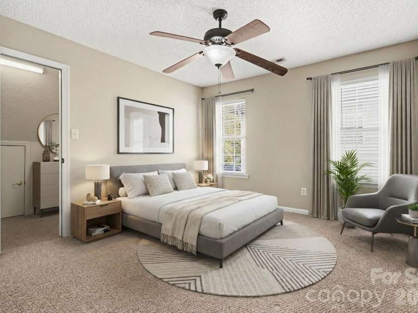 1941 Wilrose Place, Matthews, NC 28105.  MLS# CAR4326473, YatesRealty ID 6973. Virtually staged