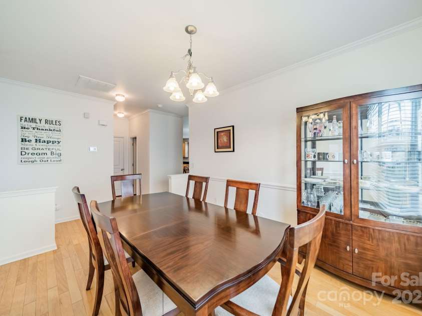 2131 Ashley Glen Way, Fort Mill, SC 29707.  MLS# CAR4217689, YatesRealty ID 6977. Dining Room