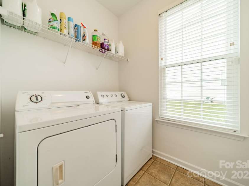 2131 Ashley Glen Way, Fort Mill, SC 29707.  MLS# CAR4217689, YatesRealty ID 6977. Laundry Room