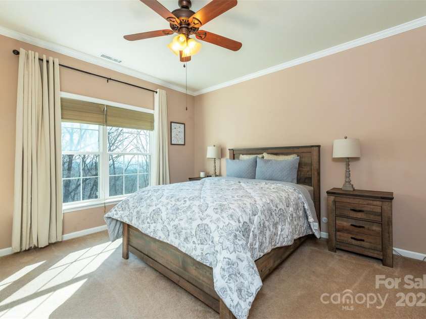 192 Buzzards Place, Lake Lure, NC 28746.  MLS# CAR4235753, YatesRealty ID 6985. Bedroom #1 Level 2