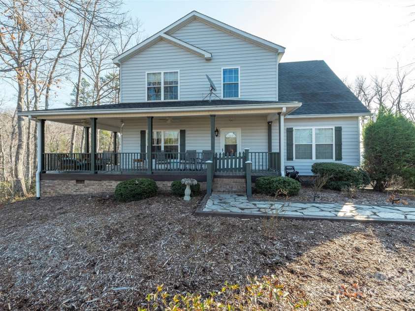 192 Buzzards Place, Lake Lure, NC 28746.  MLS# CAR4235753, YatesRealty ID 6985. Front of House