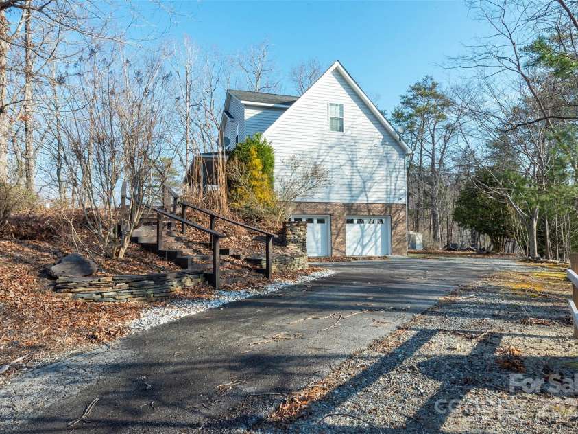 192 Buzzards Place, Lake Lure, NC 28746.  MLS# CAR4235753, YatesRealty ID 6985. View of 2 car Garage