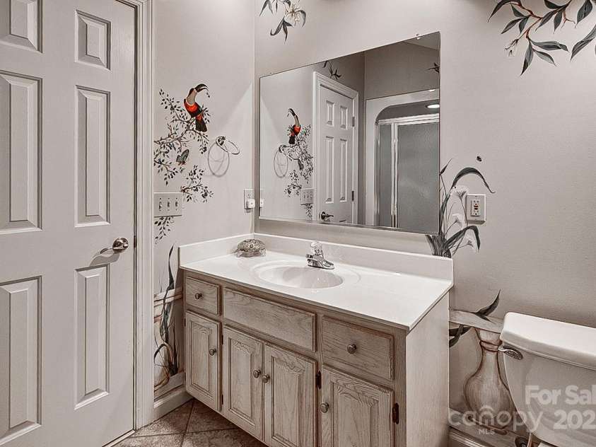 378 Shoreline Drive, New London, NC 28127.  MLS# CAR4246898, YatesRealty ID 6989. Another full bathroom upstairs