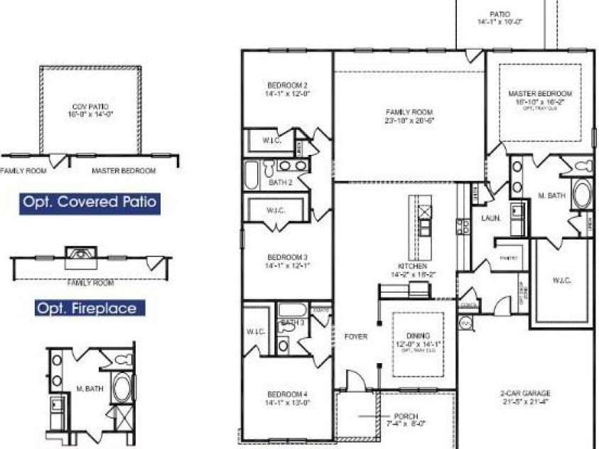 128 Swan Park Lane, Statesville, NC 28625.  MLS# CAR4342906, YatesRealty ID 6996. 2906 Floor plan