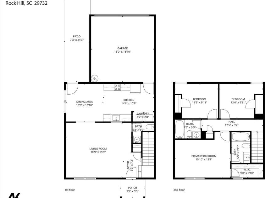 1505 Tuckers Glenn Drive, Rock Hill, SC 29732.  MLS# CAR4358980, YatesRealty ID 6999. 