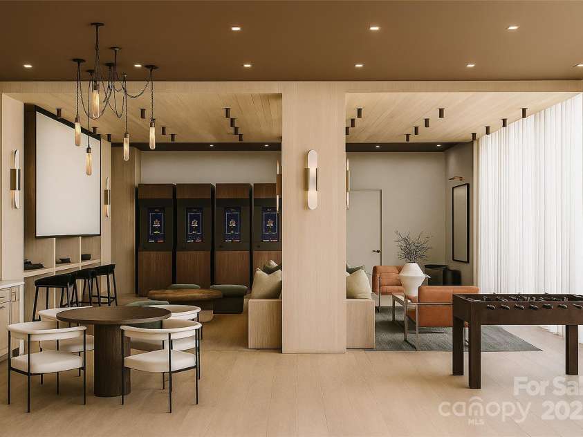 161 Church Street, Asheville, NC 28801.  MLS# CAR4302935, YatesRealty ID 70. Renderings - Game Room