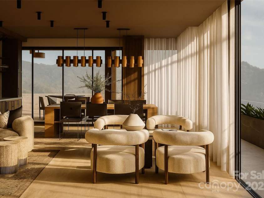 161 Church Street, Asheville, NC 28801.  MLS# CAR4302935, YatesRealty ID 70. Renderings - Owners Lounge