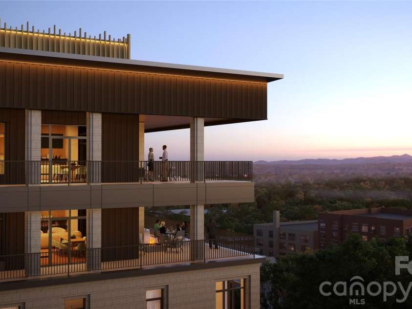 161 Church Street, Asheville, NC 28801.  MLS# CAR4372142, YatesRealty ID 70. Gorgeous Views from the 9th Floor Sunset Terrace
