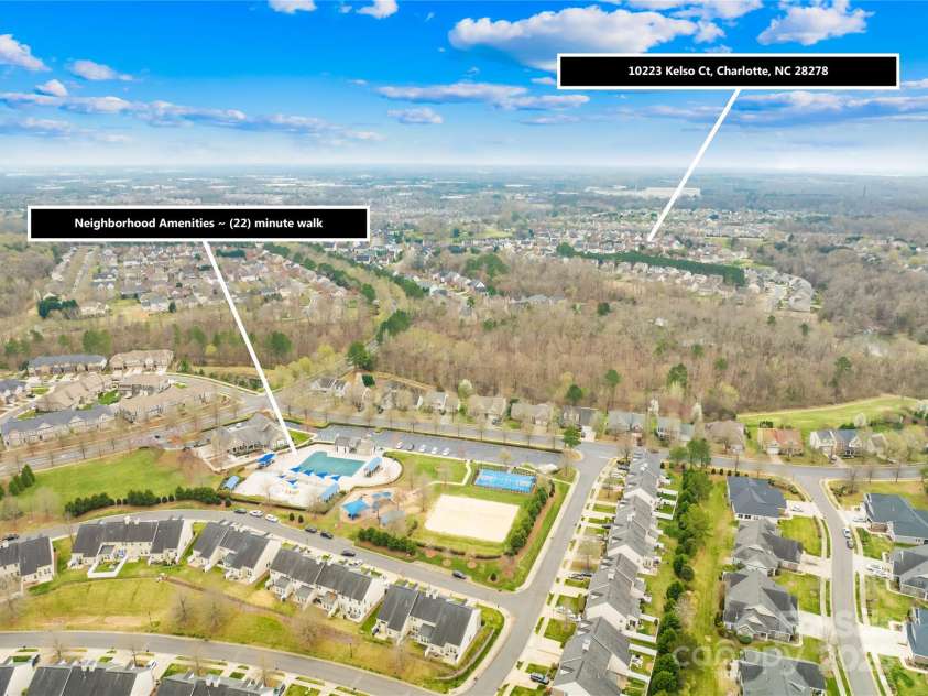 10223 Kelso Court, Charlotte, NC 28278.  MLS# CAR4234539, YatesRealty ID 7005. 