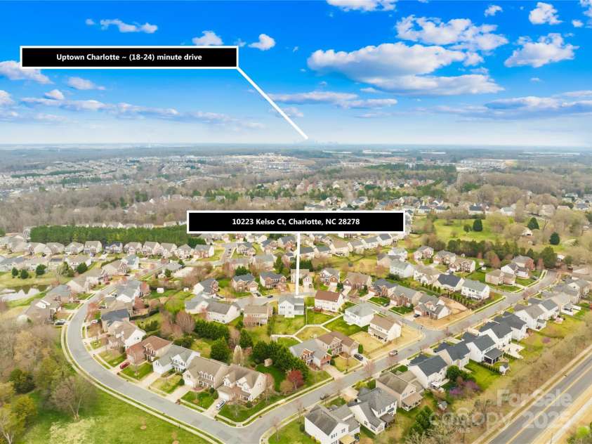 10223 Kelso Court, Charlotte, NC 28278.  MLS# CAR4234539, YatesRealty ID 7005. 