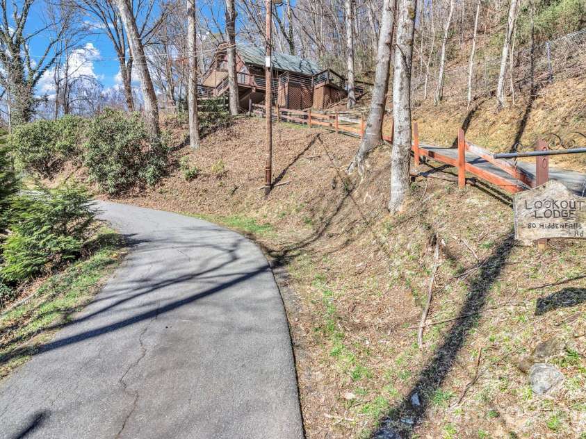 80 Hidden Falls Road, Maggie Valley, NC 28751.  MLS# CAR4358807, YatesRealty ID 7005. 
