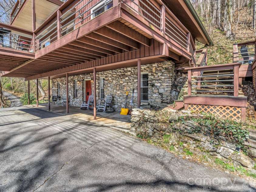 80 Hidden Falls Road, Maggie Valley, NC 28751.  MLS# CAR4358807, YatesRealty ID 7005. 