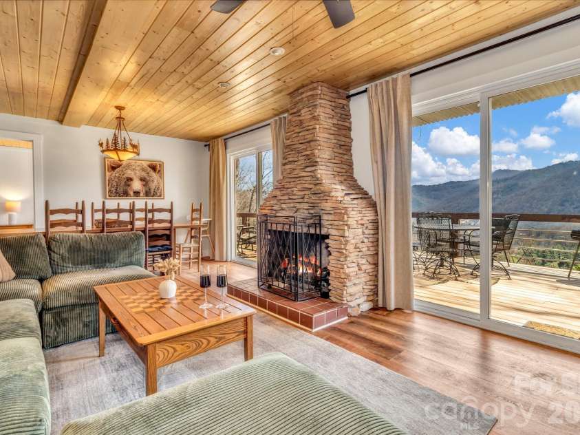 80 Hidden Falls Road, Maggie Valley, NC 28751.  MLS# CAR4358807, YatesRealty ID 7005. 