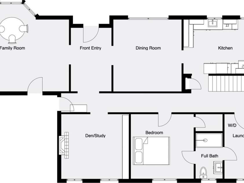 559 Washington Street, Rutherfordton, NC 28139.  MLS# CAR4247886, YatesRealty ID 7008. Floorplan