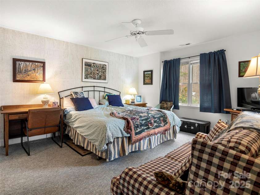 376 Ox Creek Road, Weaverville, NC 28787.  MLS# CAR4241579, YatesRealty ID 7011. Lower level primary