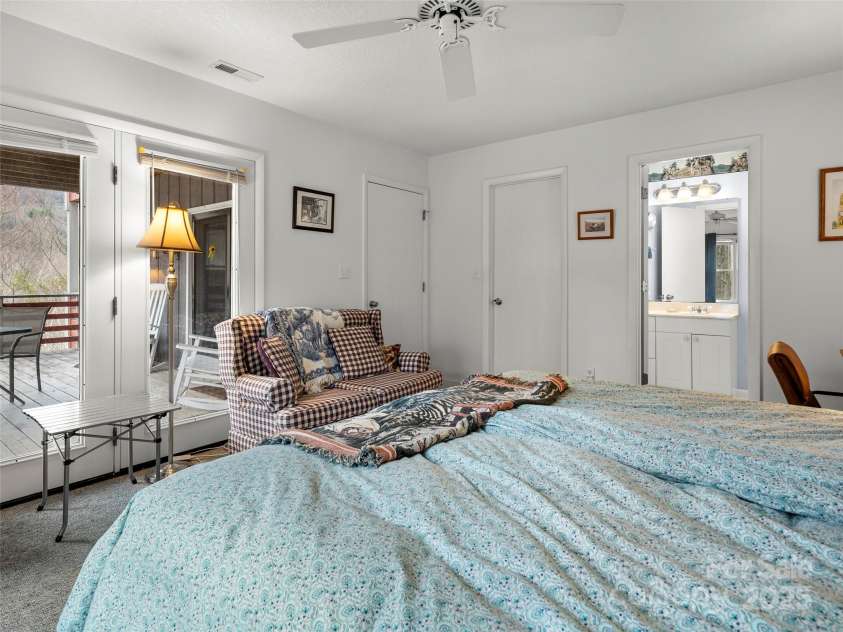 376 Ox Creek Road, Weaverville, NC 28787.  MLS# CAR4241579, YatesRealty ID 7011. Lower level primary