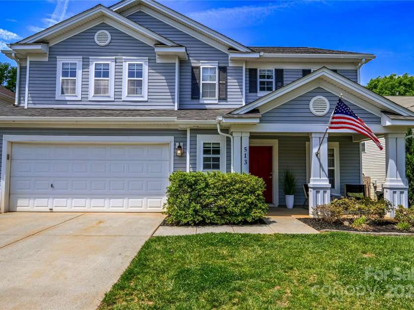 513 Buttercup Way, Fort Mill, SC 29715.  MLS# CAR4237308, YatesRealty ID 7013. 