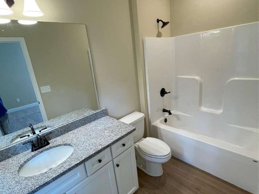373 Barefoot Ridge, Clyde, NC 28721.  MLS# CAR4119628, YatesRealty ID 702. Main Bh with granite C/T Vanity