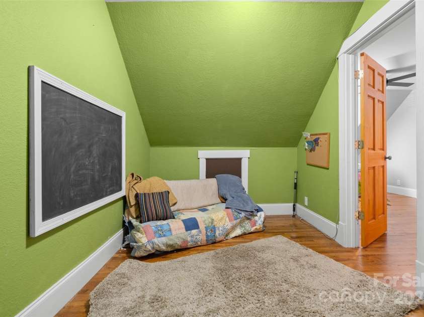 571 Terrys Gap Road, Fletcher, NC 28732.  MLS# CAR4330724, YatesRealty ID 702. Flex space/playroom/getaway area!