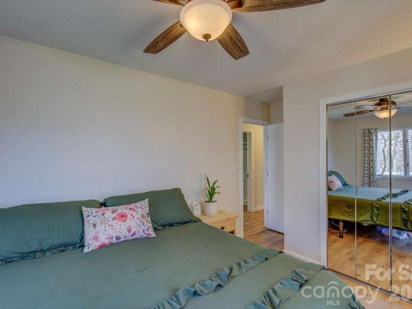 22 Stoney Nob Drive, Hendersonville, NC 28792.  MLS# CAR4354591, YatesRealty ID 7029. Primary bedroom view 2