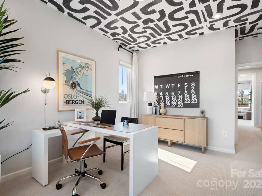 5723 Castlerea Drive, Charlotte, NC 28217.  MLS# CAR4232708, YatesRealty ID 7031. Braden Model Secondary Bed | Southmont *actual finishes, color scheme, orientation vary on this home. Furniture not included