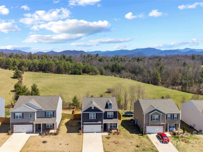 228 Ridgeview Lane, Mars Hill, NC 28754.  MLS# CAR4240869, YatesRealty ID 7040. Drone shot