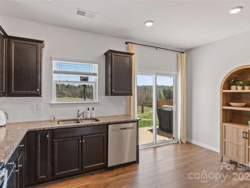 228 Ridgeview Lane, Mars Hill, NC 28754.  MLS# CAR4240869, YatesRealty ID 7040. Kitchen with beautiful views