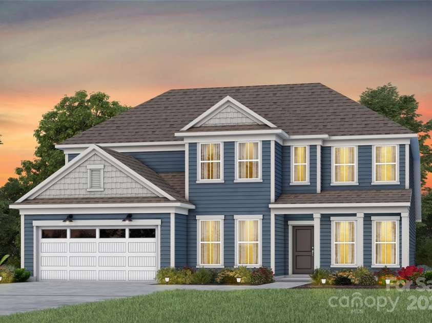 3539 Rapport Court, Lancaster, SC 29720.  MLS# CAR4218501, YatesRealty ID 7045. Vanderbilt Floor Plan; Elevaton #52; Representative Rendering.