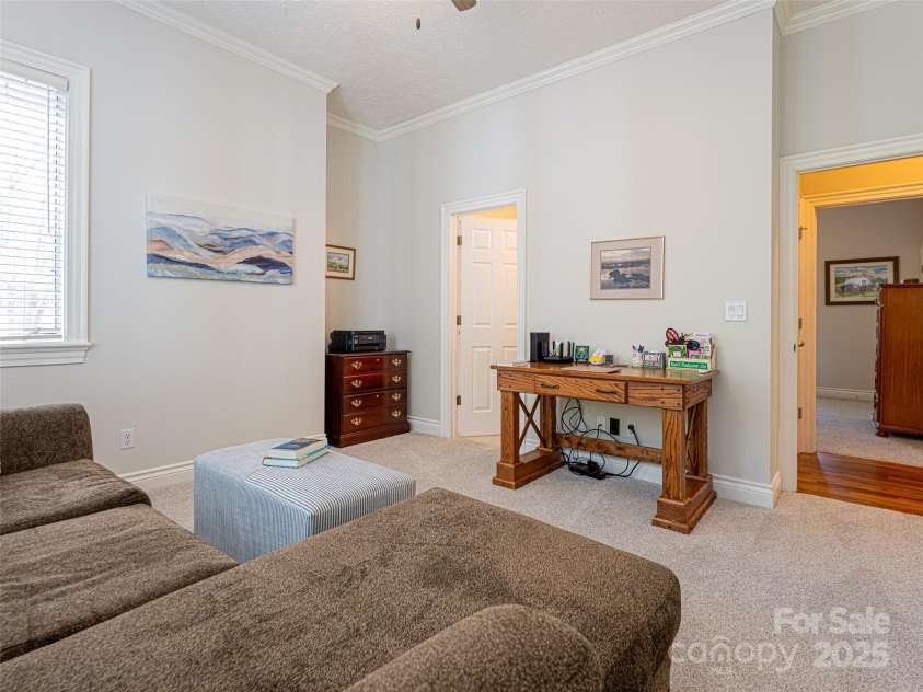 8 Hickory Ridge, Fletcher, NC 28732.  MLS# CAR4247492, YatesRealty ID 7046. Bedroom 3/Office - Main Level