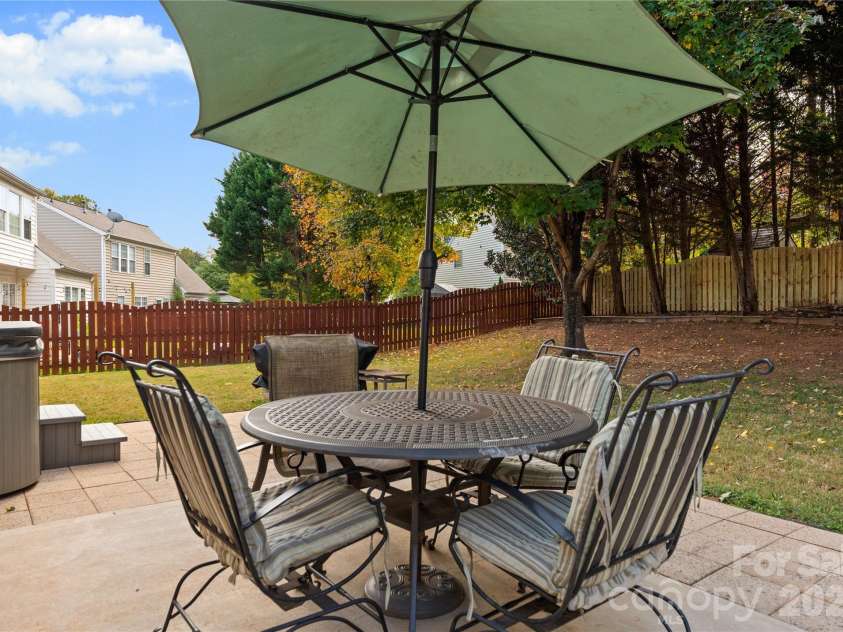 20127 Beard Street, Cornelius, NC 28031.  MLS# CAR4315027, YatesRealty ID 7051. BACK PATIO
