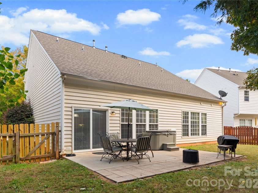 20127 Beard Street, Cornelius, NC 28031.  MLS# CAR4315027, YatesRealty ID 7051. BACK PATIO
