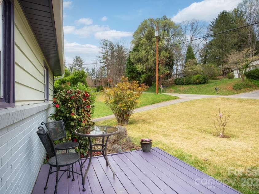 244 Bear Creek Road, Asheville, NC 28806.  MLS# CAR4243521, YatesRealty ID 7055. Welcoming Front Porch