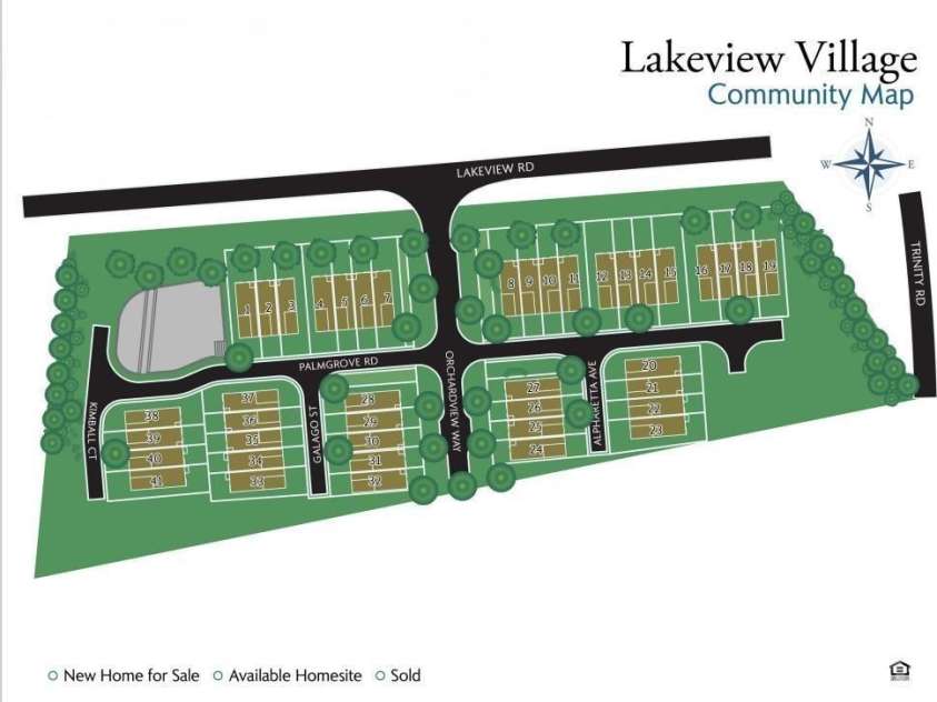 4618 Lakeview Road, Charlotte, NC 28216.  MLS# CAR4352407, YatesRealty ID 7056. Community Map - Lot 3