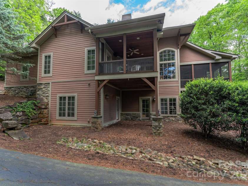 168 Chattooga Run, Hendersonville, NC 28739.  MLS# CAR4250934, YatesRealty ID 706. Generous 1.50-acre estate lot offering plenty of space and privacy