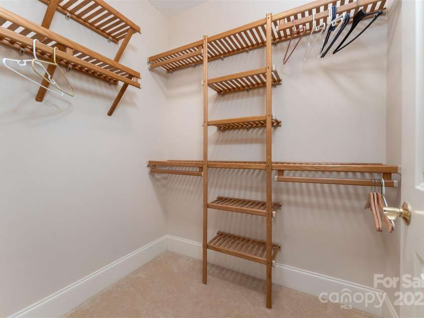 168 Chattooga Run, Hendersonville, NC 28739.  MLS# CAR4250934, YatesRealty ID 706. Large Walk in Closet in guest bedroom