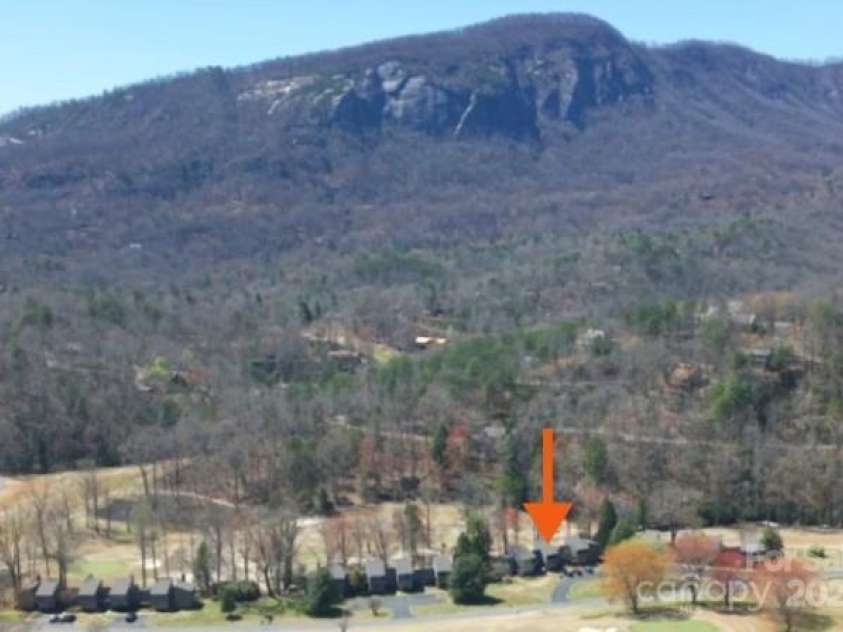 441 Mountains Boulevard, Lake Lure, NC 28746.  MLS# CAR4238819, YatesRealty ID 7068. Bald Mtn Ariel