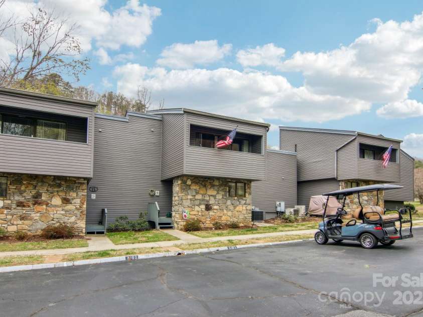 441 Mountains Boulevard, Lake Lure, NC 28746.  MLS# CAR4238819, YatesRealty ID 7068. Outside Front