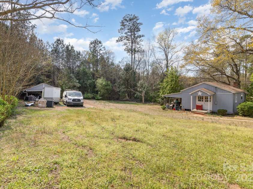 515 Burlington Street, Wadesboro, NC 28170.  MLS# CAR4239186, YatesRealty ID 7075. Backyard