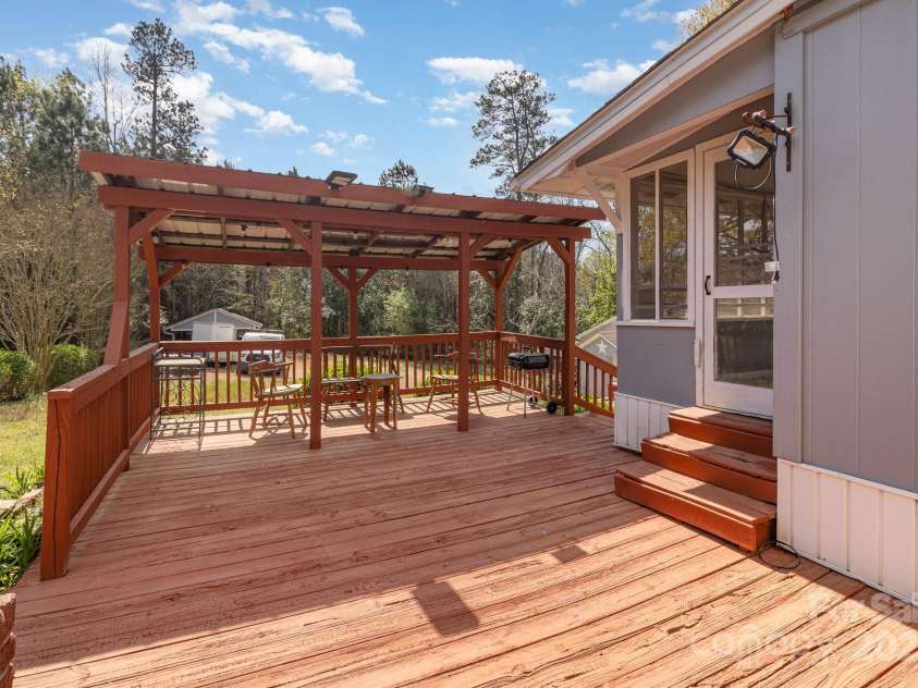 515 Burlington Street, Wadesboro, NC 28170.  MLS# CAR4239186, YatesRealty ID 7075. Deck