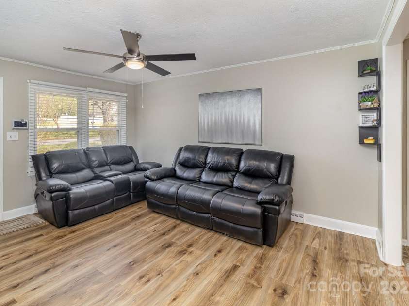 515 Burlington Street, Wadesboro, NC 28170.  MLS# CAR4239186, YatesRealty ID 7075. Living room