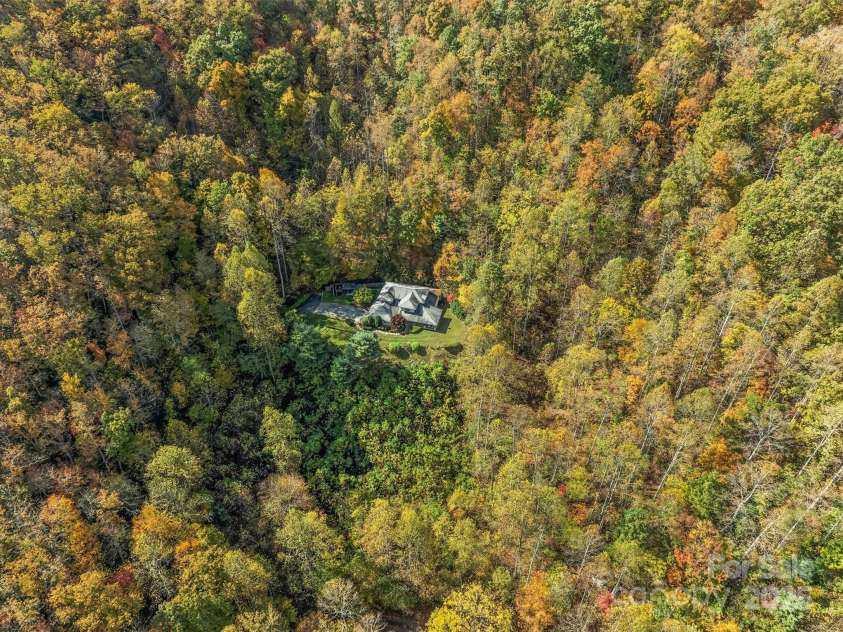 336 Berry Lane, Bryson City, NC 28713.  MLS# CAR4313303, YatesRealty ID 708. On 13 acres